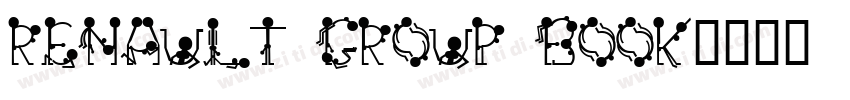 Renault Group Book字体转换